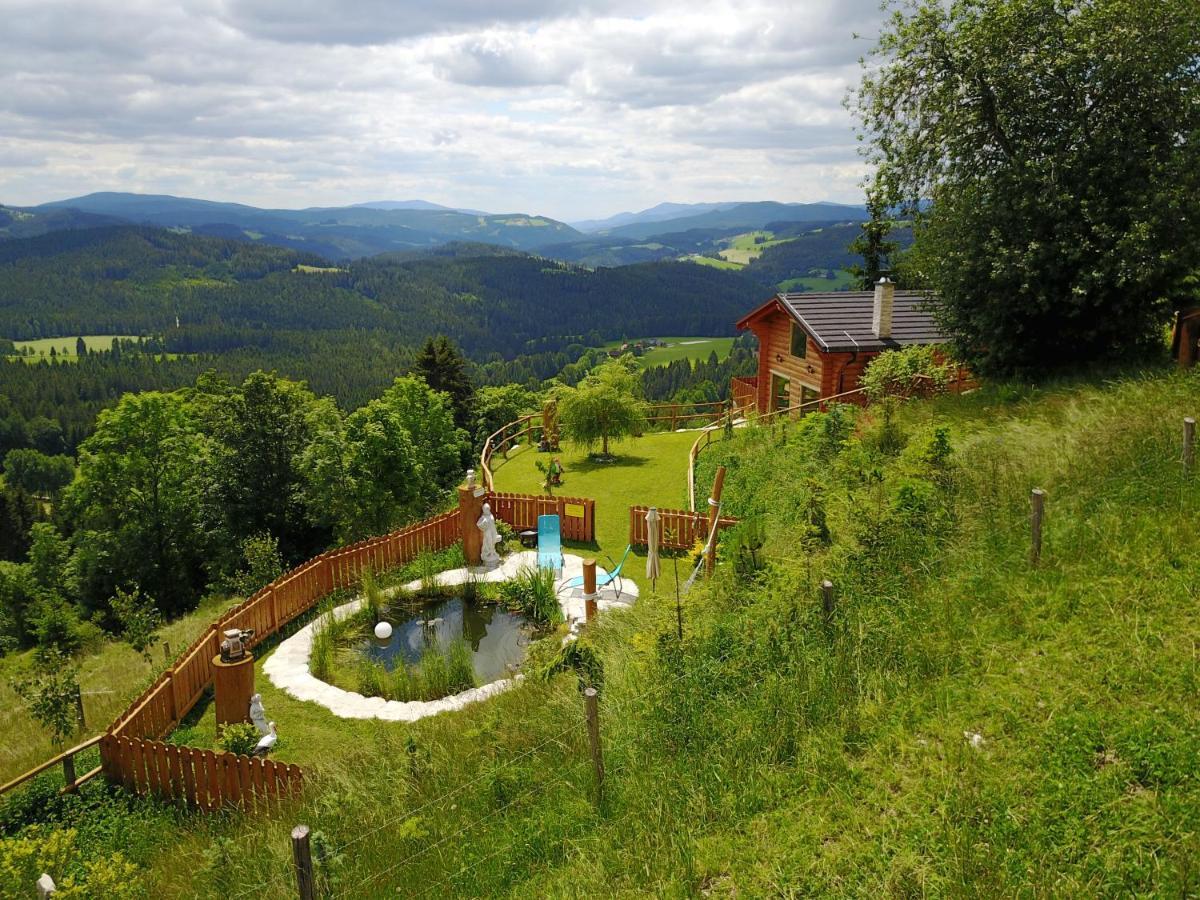 Gluehwuermchenhuette Villa Ratten Buitenkant foto