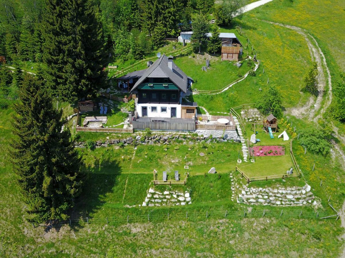 Gluehwuermchenhuette Villa Ratten Buitenkant foto
