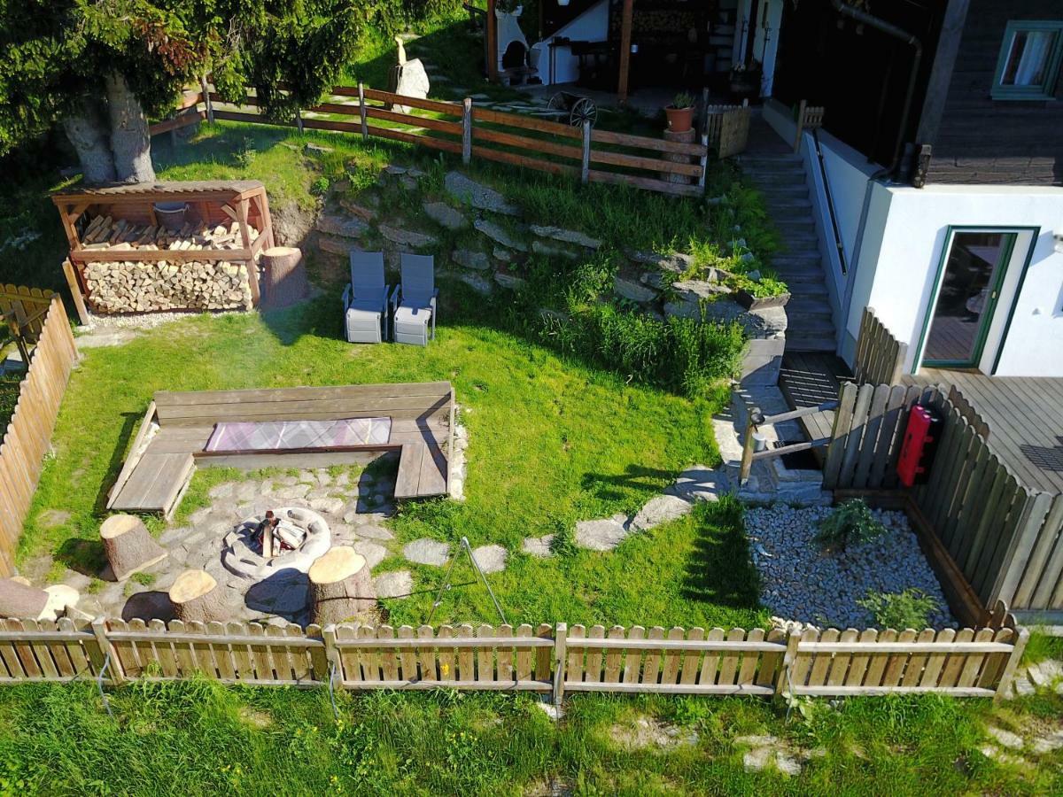 Gluehwuermchenhuette Villa Ratten Buitenkant foto